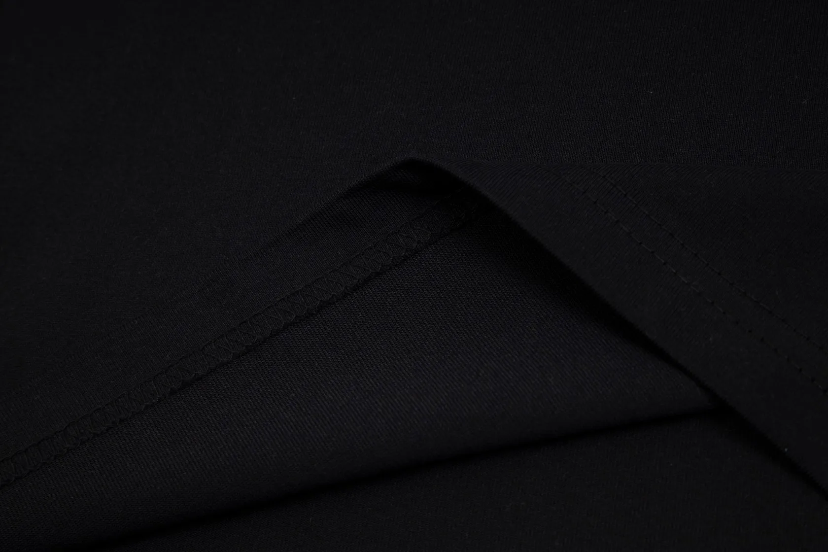[ Ayc Teryx ] 2024FW T LOGO Premium 32s Same Style ：Black White Size：XS S M L